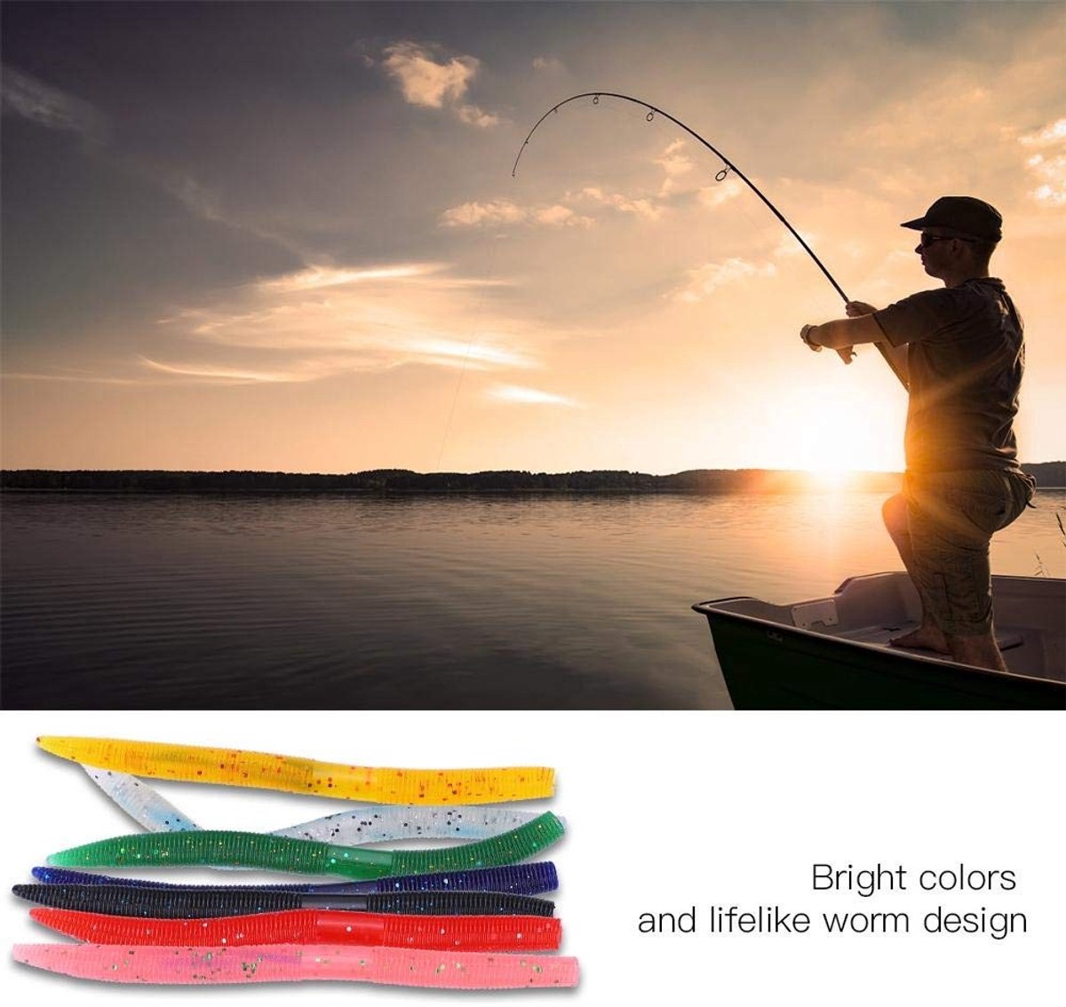 Dailygoods- Vislures Hoogwaardige Silicone - Visoogst - Visoogst Accessoires - Visoogst Snoek - Visoogst Roofvis - Realistisch Ontwerp - Visaas