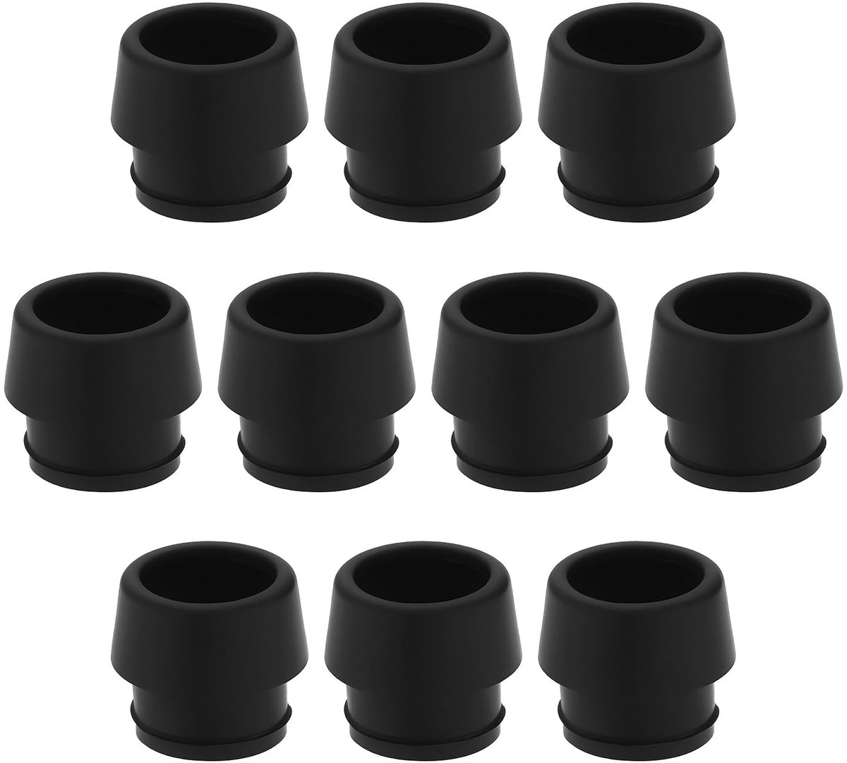Dailygoods - Set van 10 Golf As Ferrules voor Ijzers
