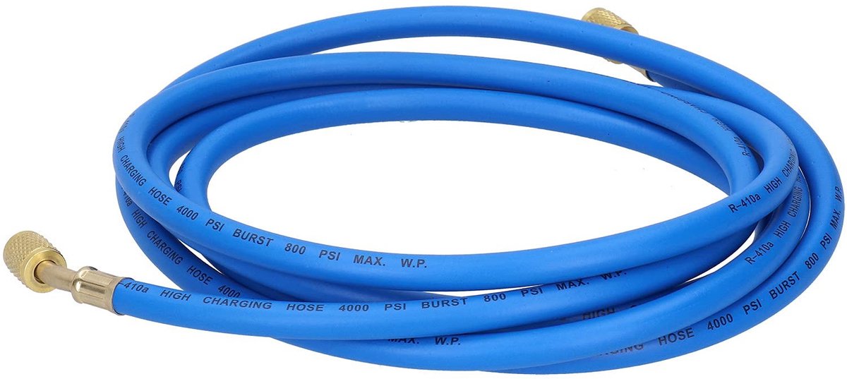 Dailygoods- Oplaadslang Flexibel - Koelmiddel Spoelleiding - Airconditioner/Koelkast - PTFE-Pakkingen - 3 Meter - Schokbestendig Afdichting - Koelmiddelslang