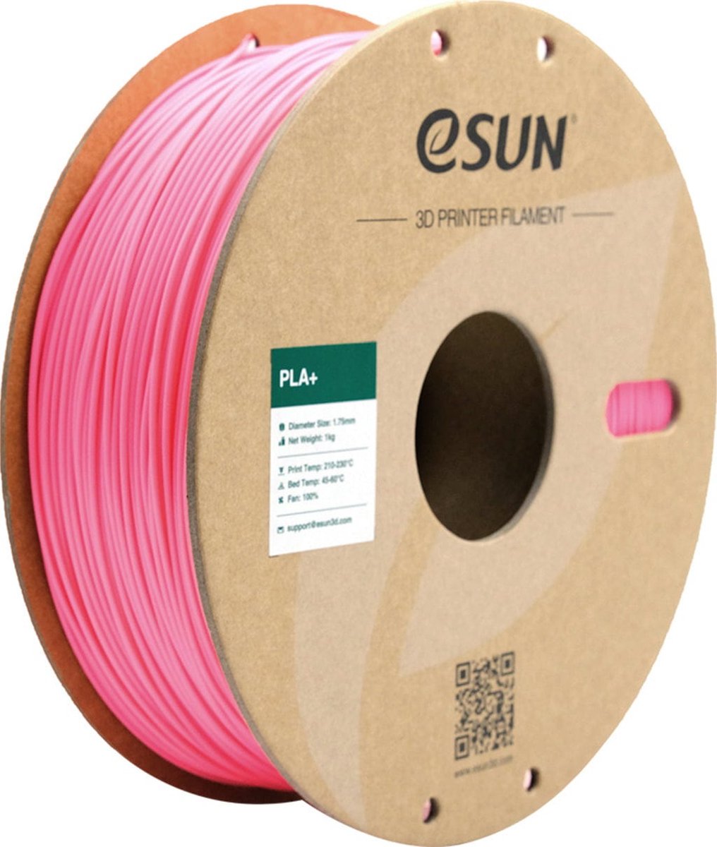 eSun PLA+ Roze / Pink 1 kg - 1.75mm - 3D printer filament