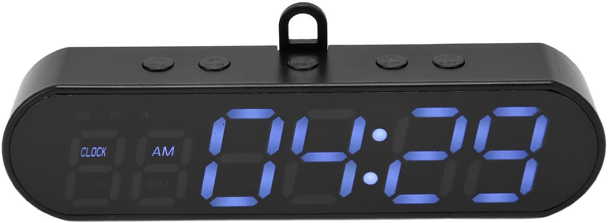 Dailygoods- Sportschooltimer Draagbaar - Intervaltimer - Fitnesstimer - Afteltimer - Stopwatch - Multifunctioneel ABS-Materiaal