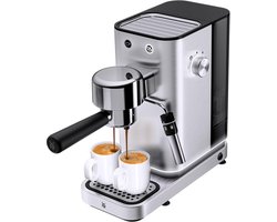 Espresso Machine - Koffiezetapparaat - Luxe Koffie Maken - Krachtig Thermoblock - 1.4 Liter - Mat Zilver