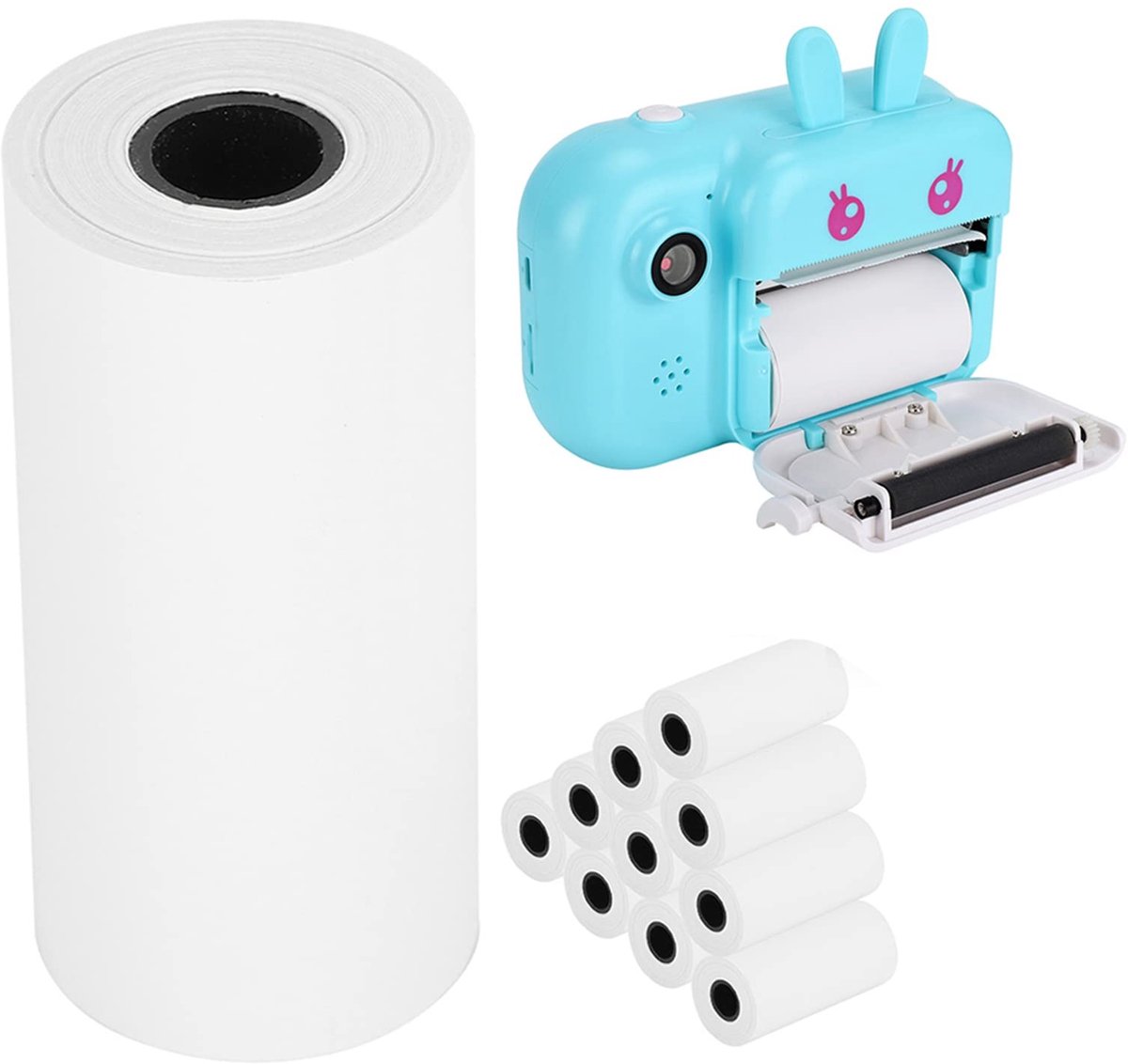 Dailygoods- Navulpapier 10 Rollen - Thermisch Printerpapier - Schoolbenodigdheden - Draagbare Camera - Hoogwaardig Papier - 6 Meter Lengte