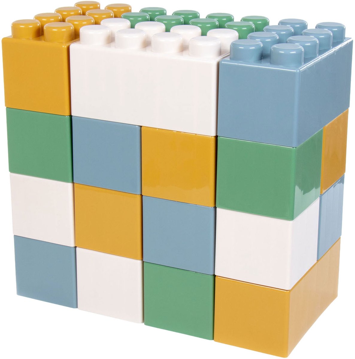 Cavallino Bouwblokken XXL Pastelkleuren - 24dlg.
