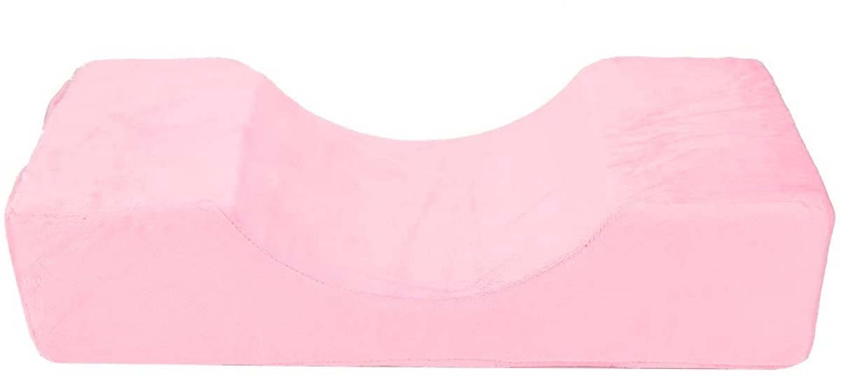 Dailygoods- Wimperverlengingskussen U-vormig - Schoonheidsgeheugenschuimkussen - Zacht en comfortabel - Elastisch - Voor wimpertransplantatie - Voor schoonheidssalon - Schoonheidskussen