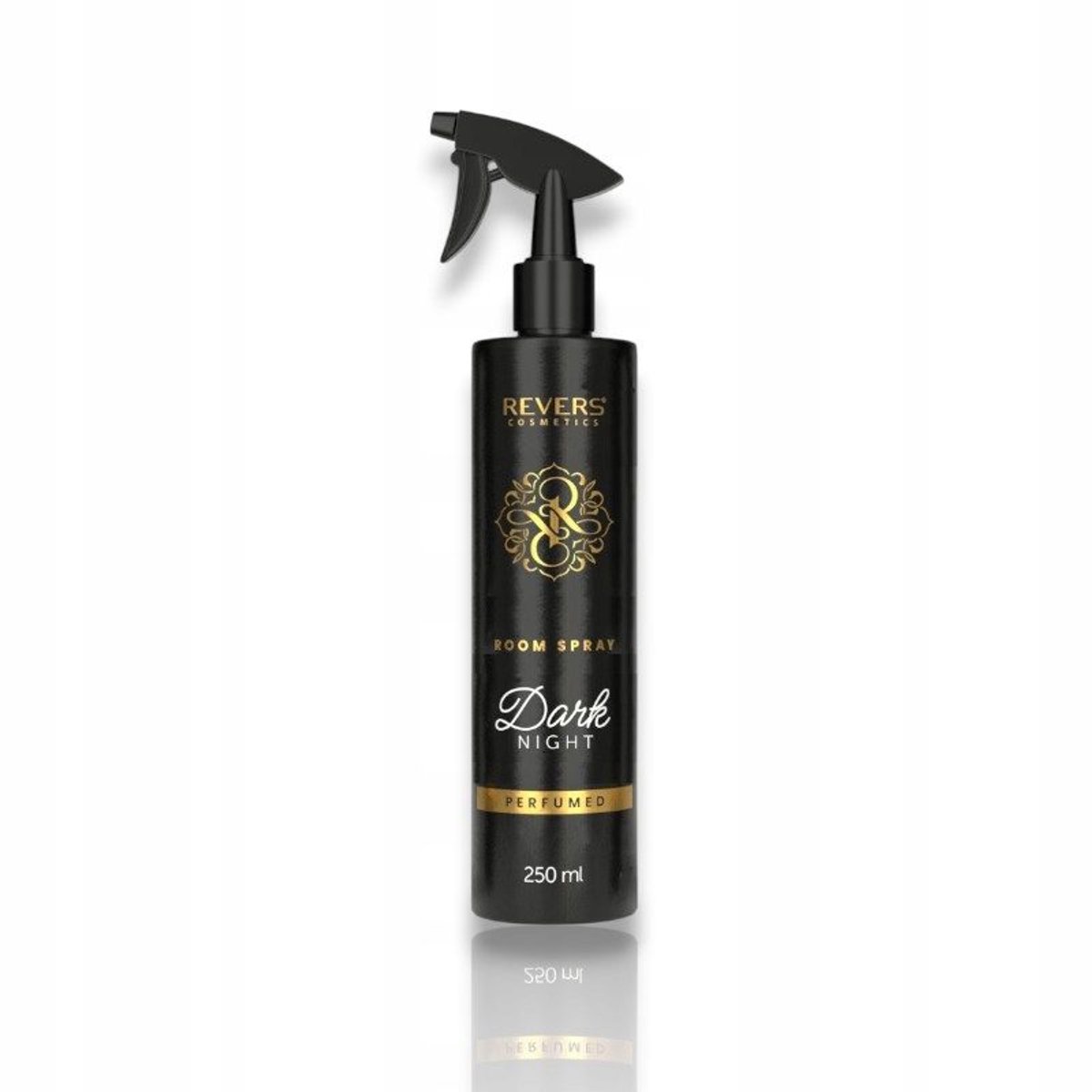 REVERS Cosmetics Dark Night – Roomspray Jasmijn, Amandel & Vanille – 250 ml – Luxe Luchtverfrisser voor Thuis