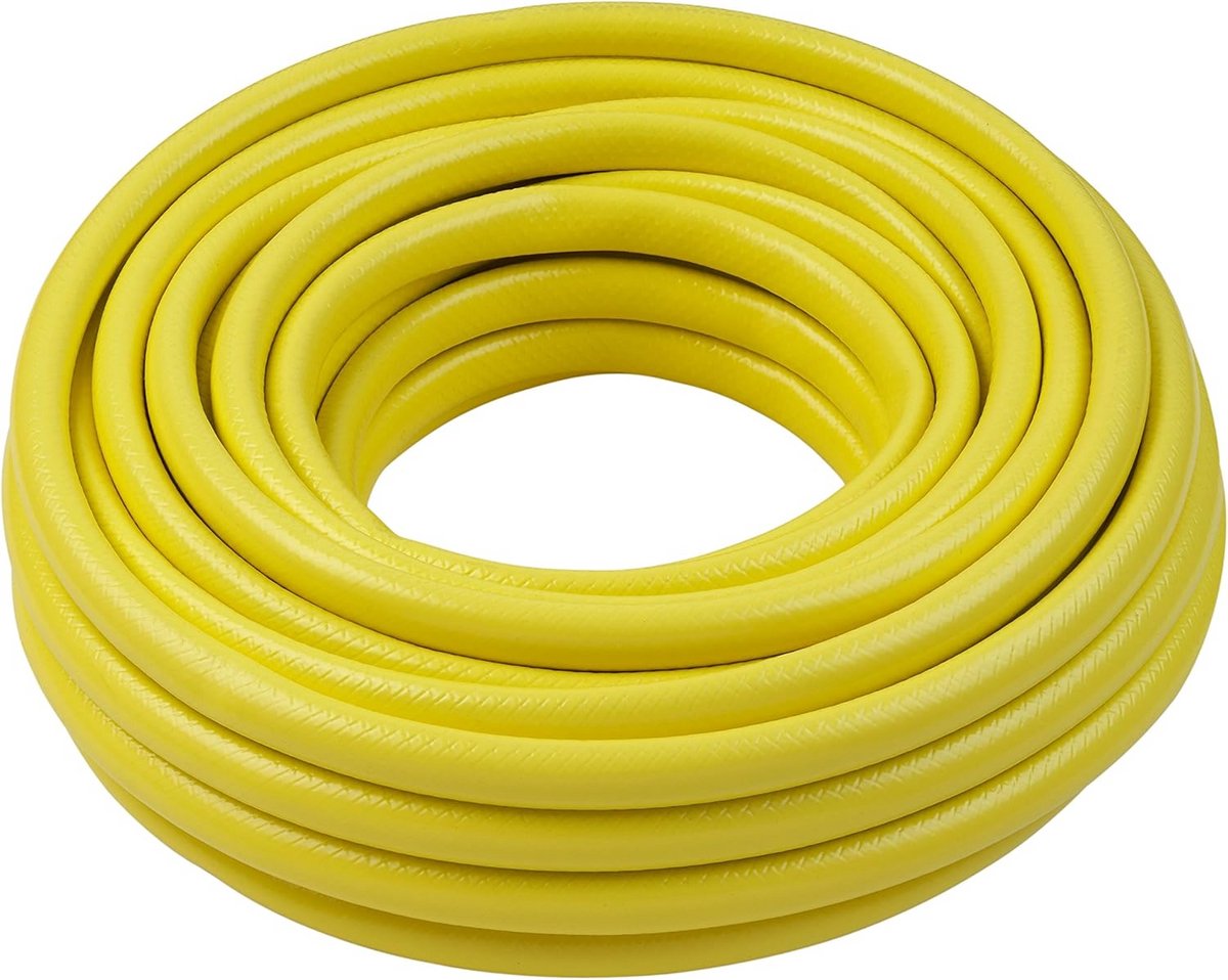 Tuinslang - Waterleidingslang - Kleine tuinen sproeien - UV- en weerbestendig - 20 meter - Geel