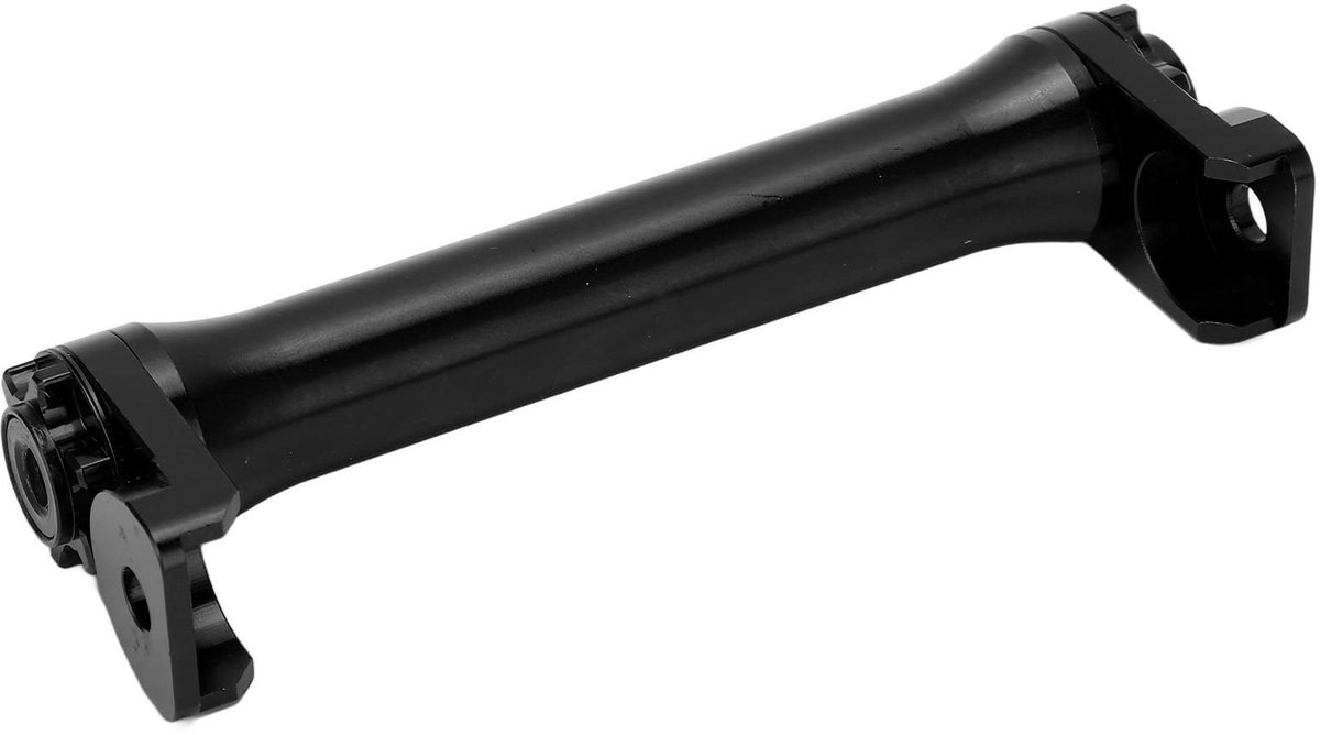 Dailygoods- Verlengstang Telescopisch 124mm - Vouwfiets - Aluminium - Lichtgewicht - Gemakkelijke Wielverlenging - Hoge Sterkte - Vouwfietsaccessoire