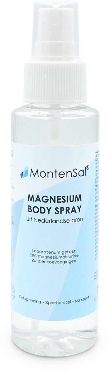 MontenSal - Magnesium Spray - Zechstein Nederlandse Bron - 100 ml