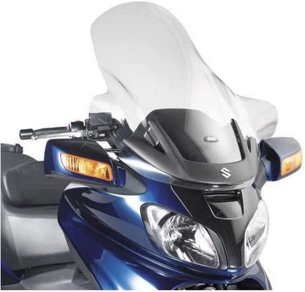 Motor Windscherm - Paneelschijf Deflector - Rijcomfort Verbeteren - Met Randbescherming - 72 cm Breed - Transparant