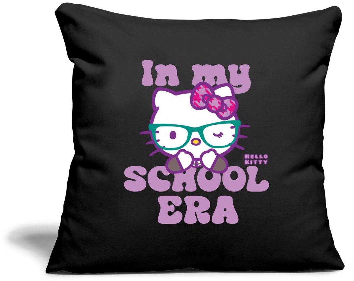 Hello Kitty Met Bril In My School Era Sierkussenhoes, 45 x 45 cm
