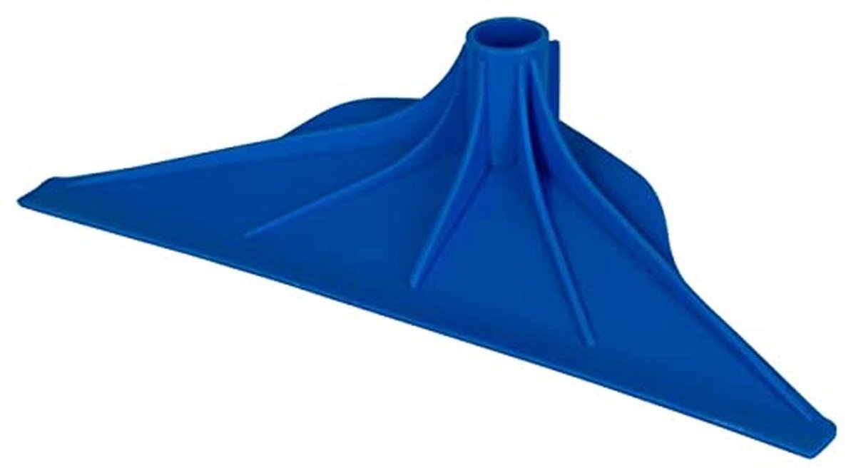 Tegelschuiver Kunststof - Kunststof schuiver - Tuinonderhoud - Eenvoudig in gebruik - 36 cm - Blauw