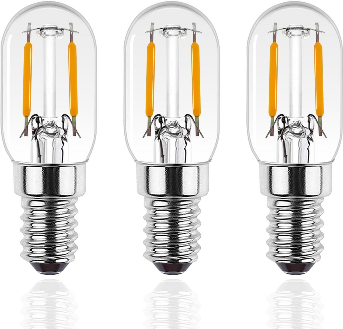 Led Gloeilampen - Kleine Lampjes - Sfeerverlichting Creëren - Energiebesparend Ontwerp - 3 Stuks - Warm Wit