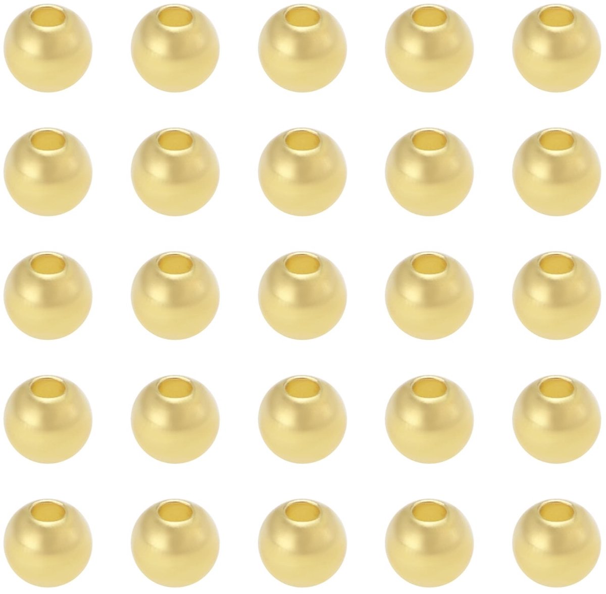Dailygoods- Vliegvisbeads 100pcs - Messing Kralen - Gewicht voor Vissen - Verswater/Zoutwater - Ideaal voor Haak 10-12 - Duurzaam en Corrosiebestendig - Vliegvisaccessoires