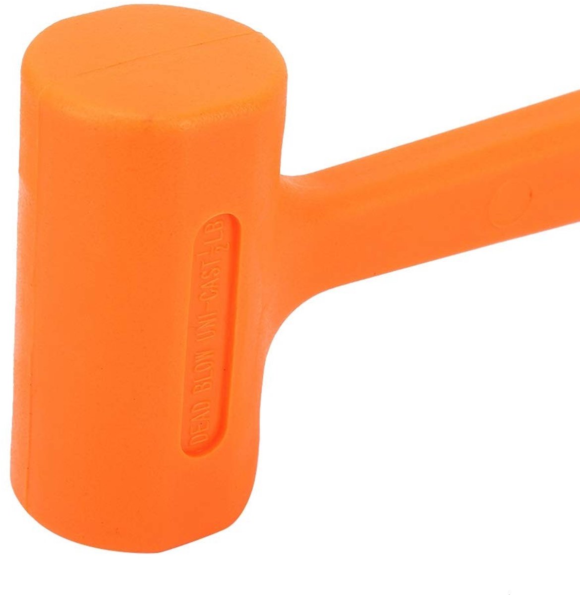 Dailygoods- Maillet 0,5 lb - PVC/Rubber - Antislip Handgreep - Schokbestendig - Vlak Hameroppervlak - Geïntegreerde Stalen Kogel - Rubber Hamer