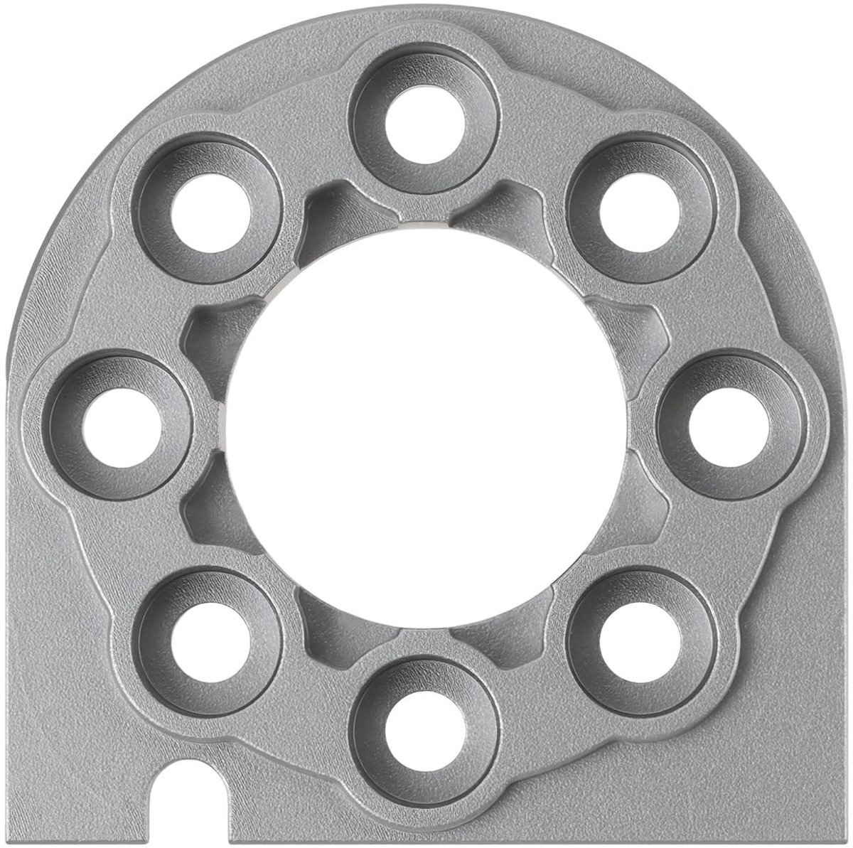 Dailygoods- Motorsteun Aluminiumlegering - Compatibel met Ta-miya TT-01/TT-01D/TT-01E - Schokbestendig - Hittebestendig - Zilver - 1x Model 300053666