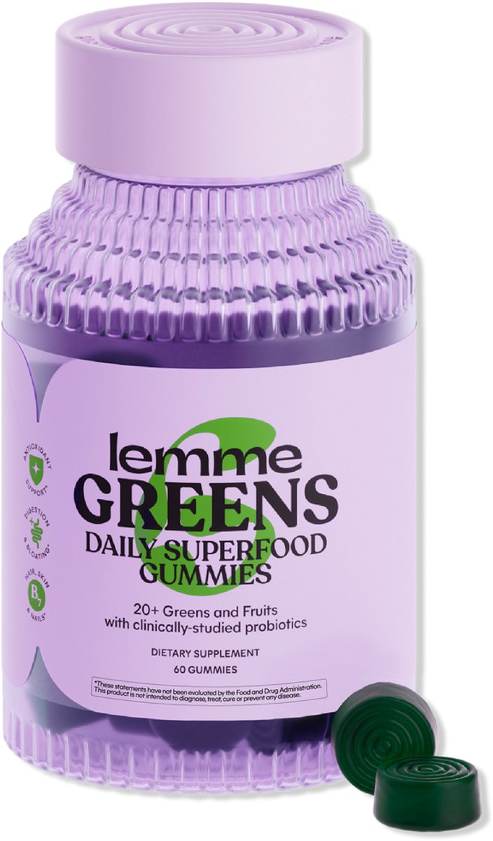Lemme Greens Gummies – Dagelijkse Support