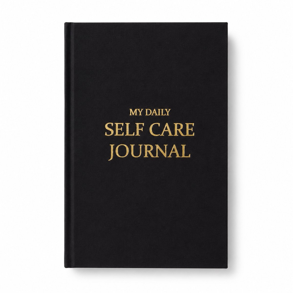 Consumerce® Daily Selfcare Gratitude Journal - Zwart - 160 Pagina’s - Dankbaarheid Dagboek Planner - Mindfulness Zelfliefde Werkboek