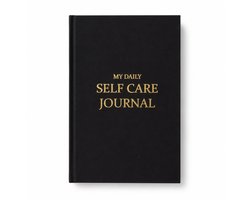 Consumerce® Daily Selfcare Gratitude Journal - Zwart - 160 Pagina’s - Dankbaarheid Dagboek Planner - Mindfulness Zelfliefde Werkboek