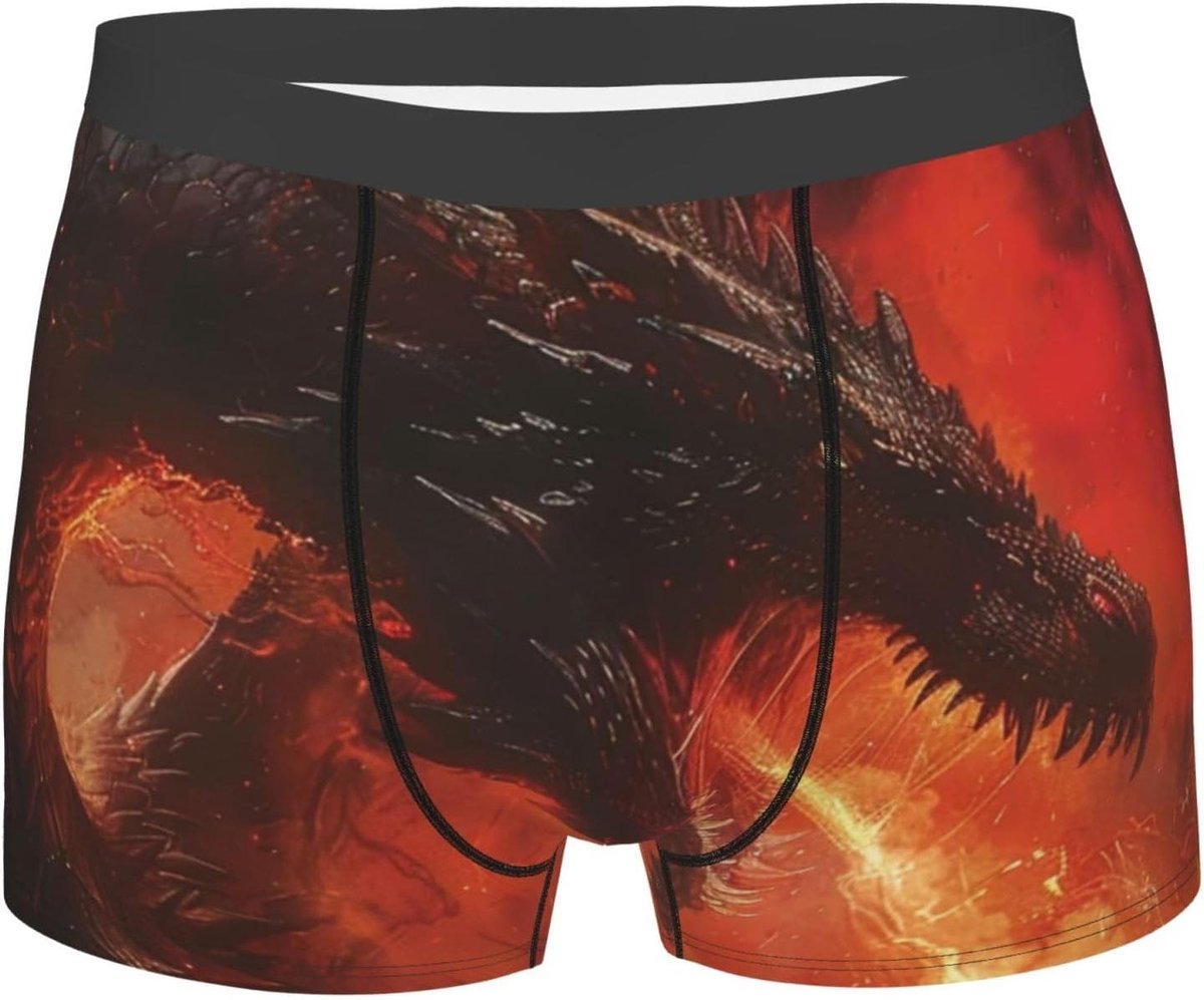 Boxershorts Heren - Ondergoed Trunks - Dagelijks Gebruik - Ademend Ontwerp - N.v.t. - Donker Zwart