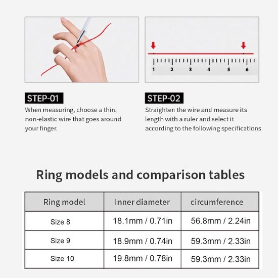 Smart Ring - Slimme - Slaapmonitoring Hartslag en Bloeddruk - Technologie van Smart++) — afbeelding 4
