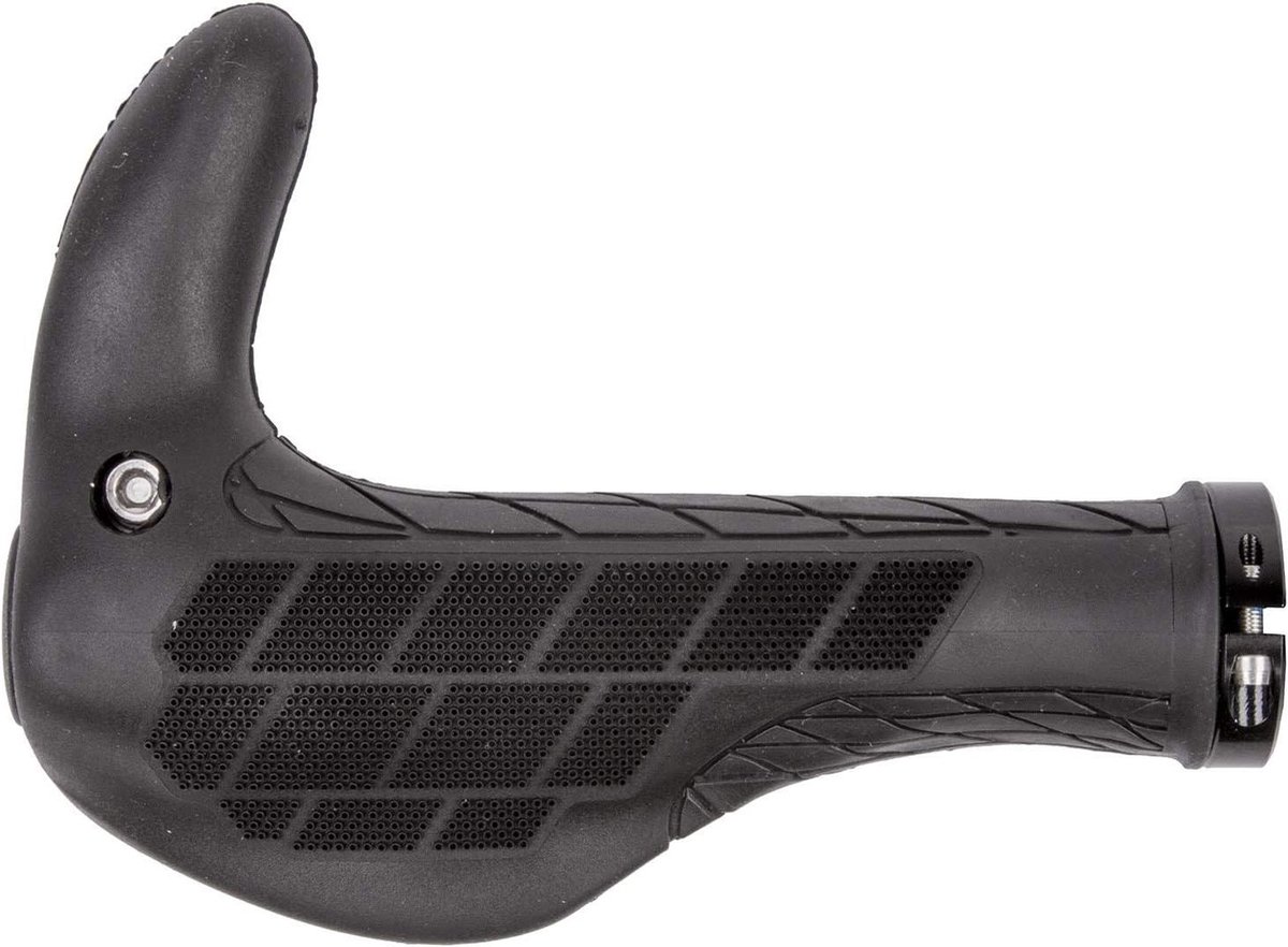 Fietshandvatten - Ergonomische grepen - Comfortabel fietsen - Dubbel component - 140 mm - Zwart
