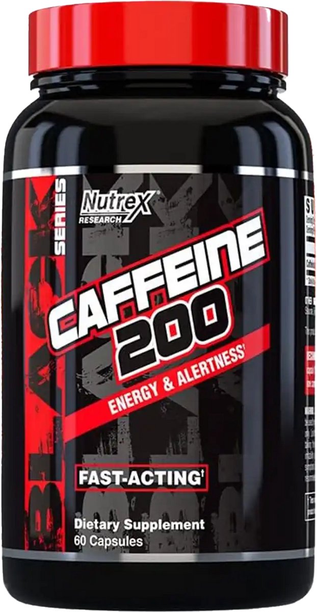 Nutrex Research Caffeine 200 (60) Standard - Dieet & Gewichtsbeheersing