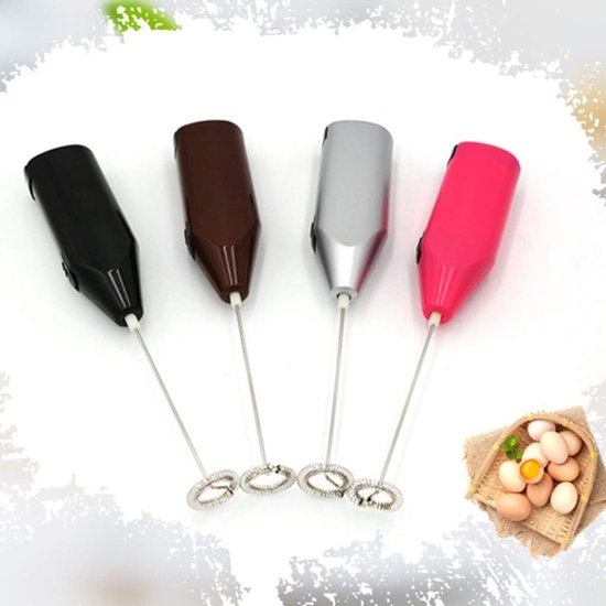 Elektrische Handmixer - Keukenmixer Klopper - Bakken Koken - Lichtgewicht Ontwerp - 21 cm - Zwart — afbeelding 3