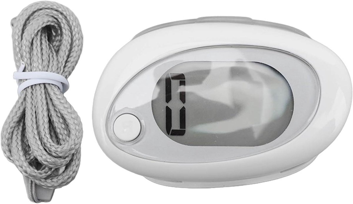 Stappenteller - Stap Teller - Fitness Tracking - 3D Bewegingssensor - Compact Ontwerp - Zwart