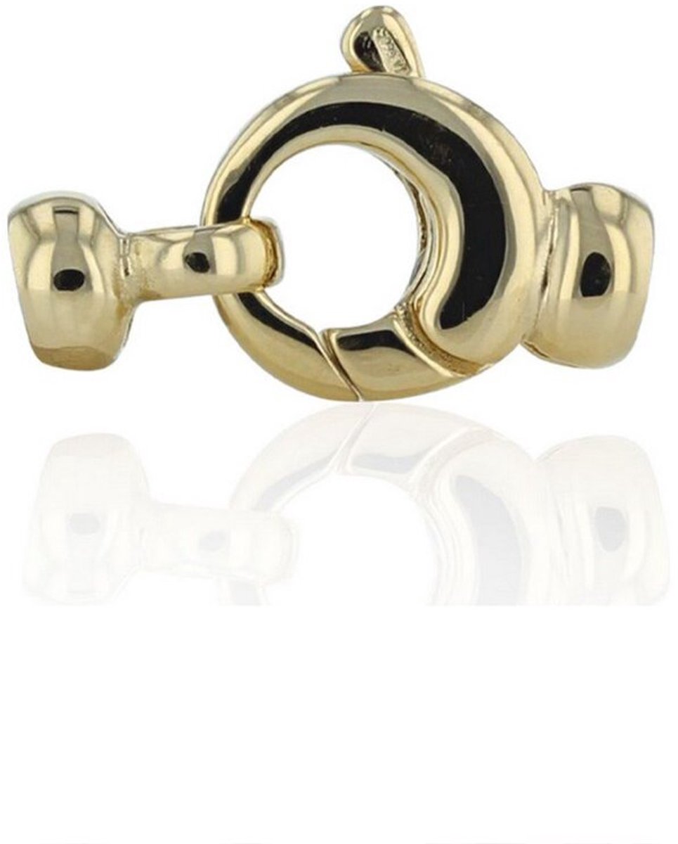 Luna-Pearls - 605.1274 - Sieradensluiting - Dames - 585 Geelgoud - 9mm