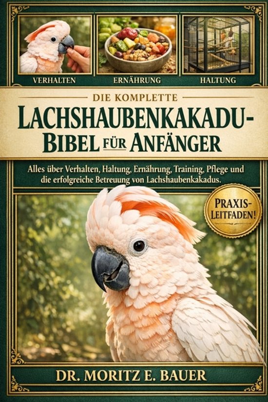 Die Komplette Lachshaubenkakadu-Bibel Für Anfänger - cover