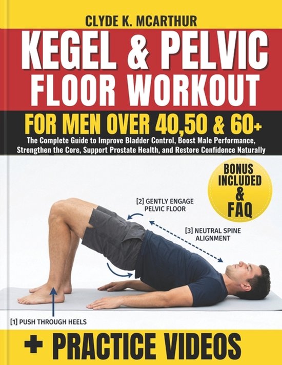 Kegel & Pelvic Floor Workout for Men over 40, 50 & 60+ - cover