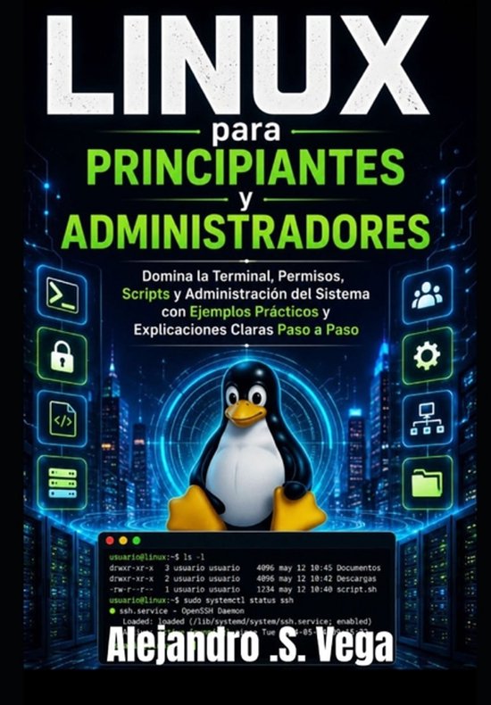 Linux para Principiantes y Administradores - cover