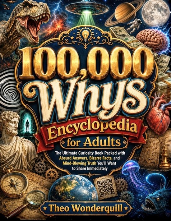 100,000 Whys Encyclopedia for Adults: The Ultimate Curiosity Book Packed with Absurd Answers, Bizarre Facts, and Mind-Blowing Truth You'll Want to Sha