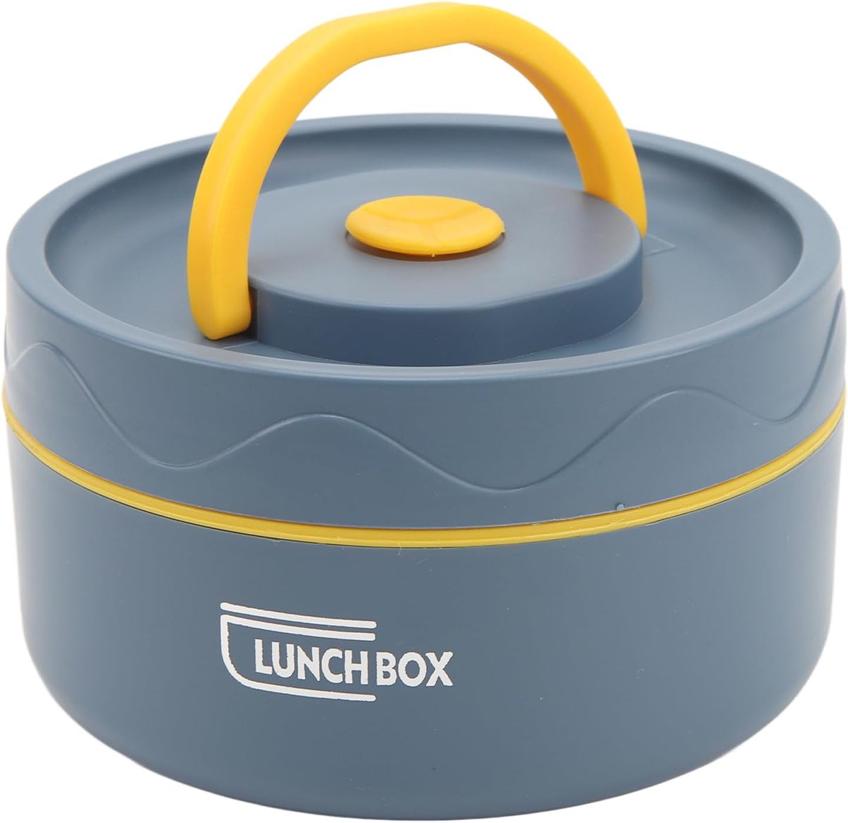 Draagbare Thermische Pot - Lunch Container - Warme Maaltijd Onderweg - Dubbellaags Isolatie - 12x12x7 cm