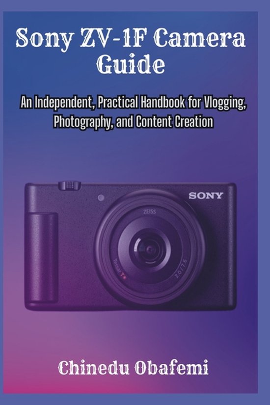 Sony ZV-1F Camera Guide - cover