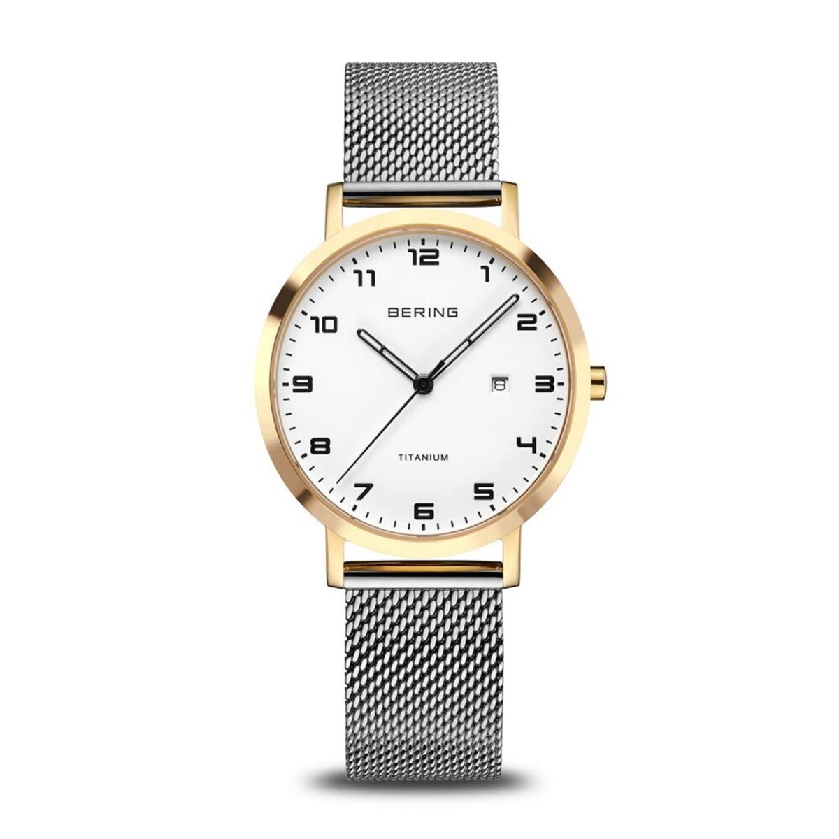 Bering - 18634-010 - Polshorloge - Dames - Kwarts - Titanium