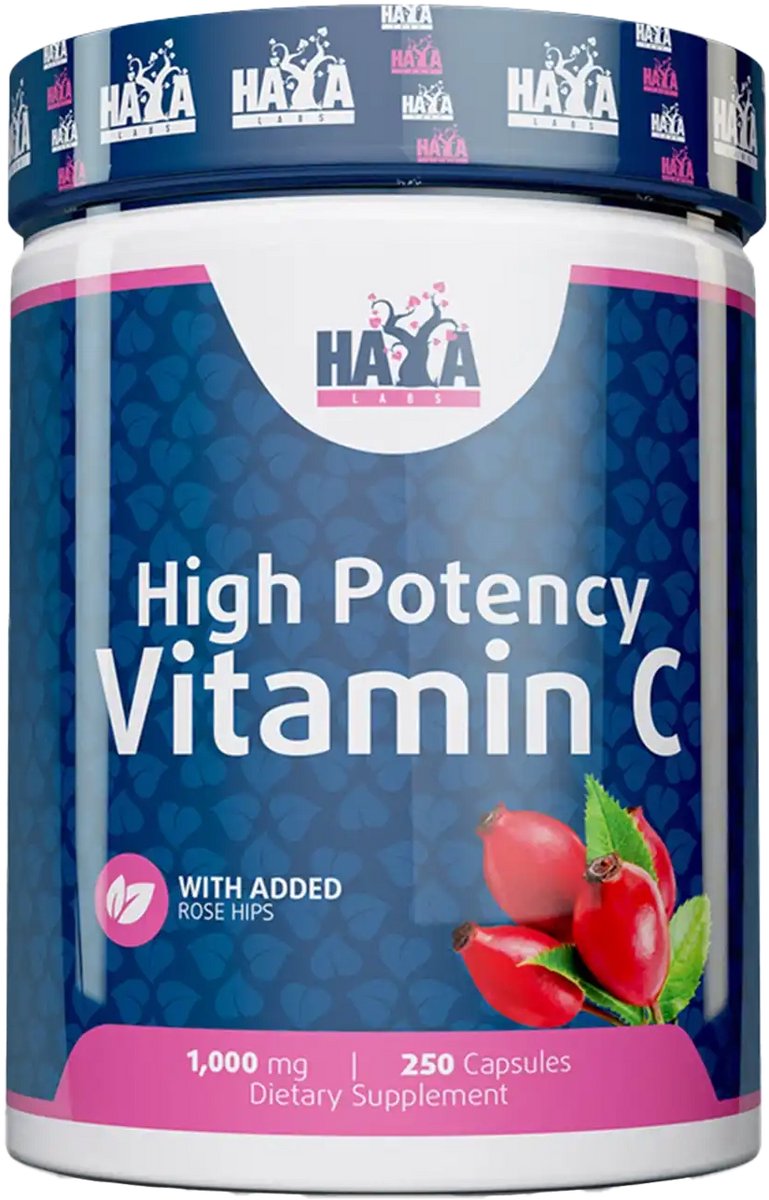 Vitamin C With 1000mg Rose Hips - 250 caps