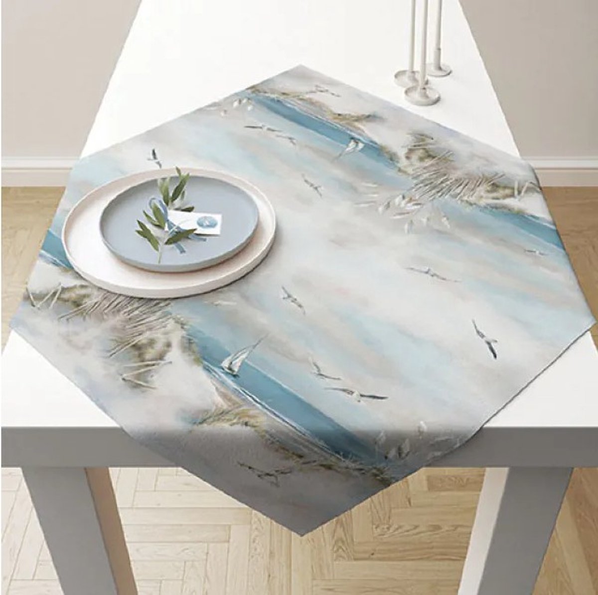 Ambiente Tafelkleed 90x90cm - Sailing at sea
