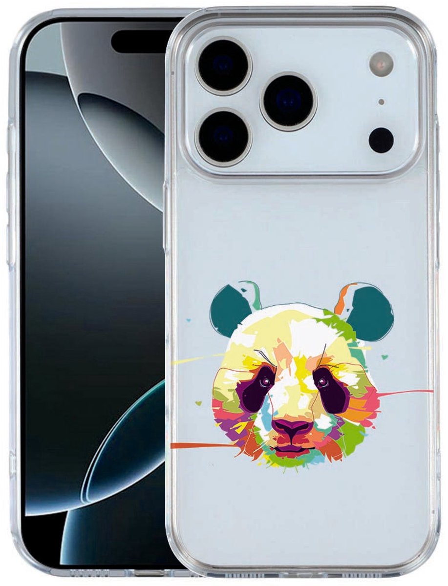TPU Hoesje Apple iPhone 17 Pro Panda Color