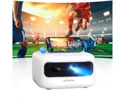 ULTIMEA Beamer 1080P-decoderprojector met Elektrische Focus, 300 ANSI lumen Home Theater Projector