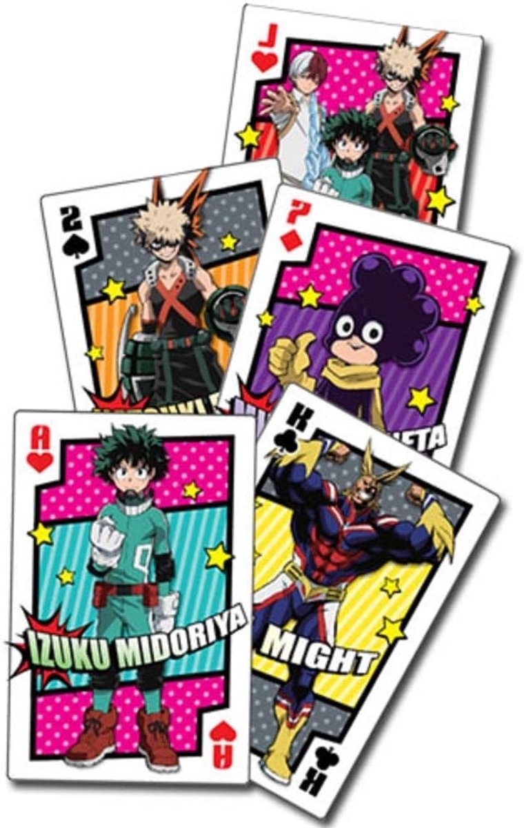 My Hero Academia - Hero Costume Group Playing Cards