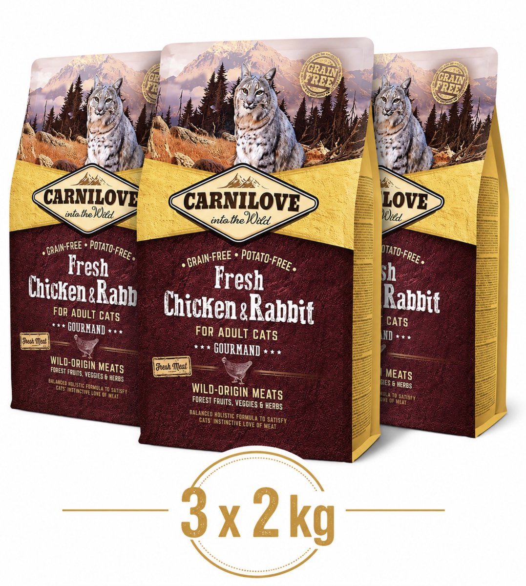 Carnilove Cat Grain Free droogvoer