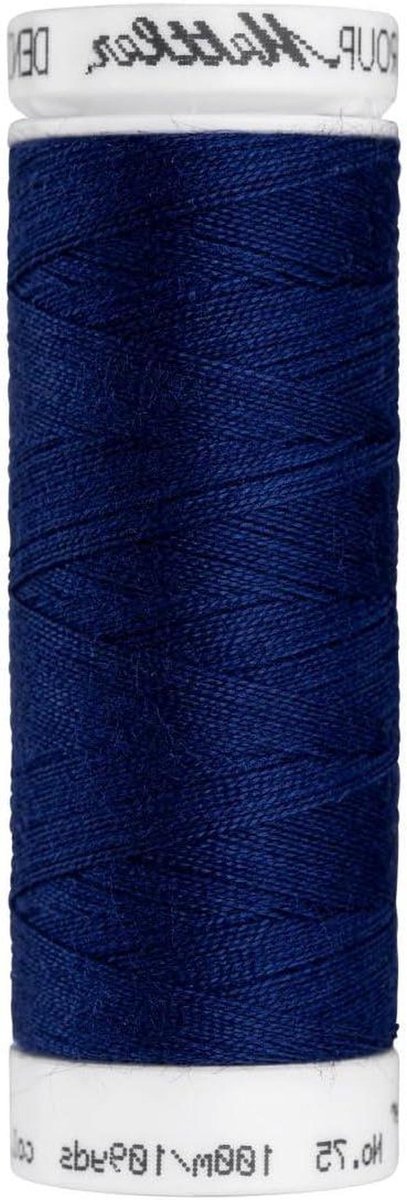 Naaigaren voor Jeans - Denim Garen - Jeans Reparatie - Polyester Katoen Mix - 100 Meter - Donkerblauw
