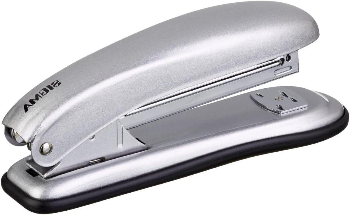 SIGMA Nietmachine, 25 vellen, voor nietjes: 24/6 en 26/6, zilver