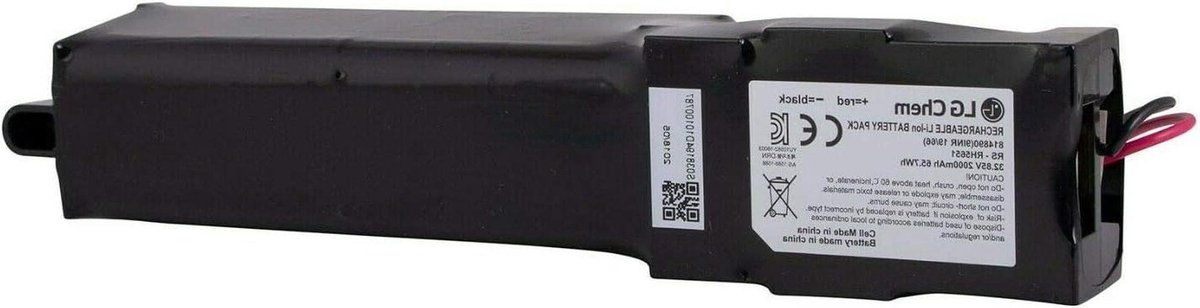 Stofzuiger Accu - Reserveonderdeel - Huishouden Schoonmaken - 32 Volt Vermogen - 2000 mAh - Zwart