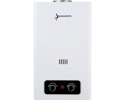 Wagaparts JSD22-11DN-NM geiser 11 liter PROPAAN/BUTAAN - NIET MODULEREND voor camping, caravan, chalet, camper, tiny house of boot - CE-ErP-Low NOx