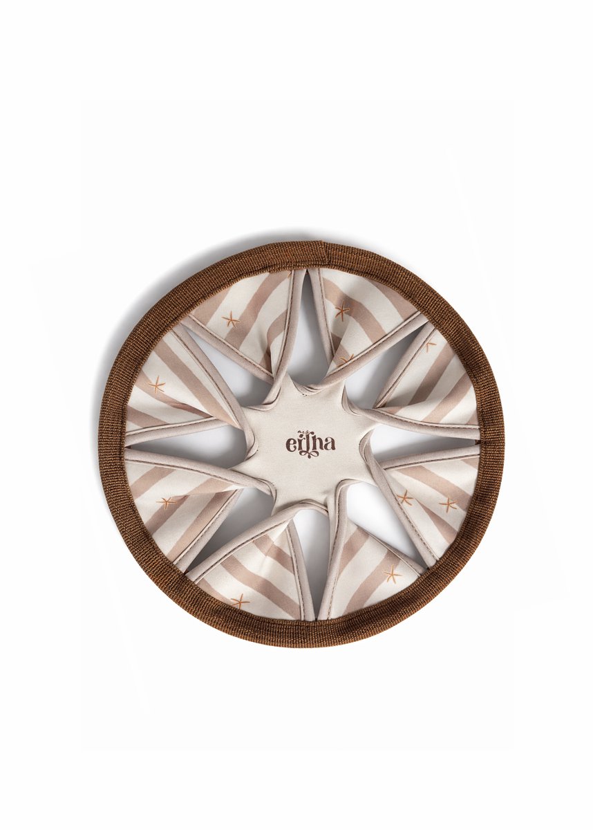 Mrs Ertha Fresbee - Neopreen Frisbee - Ø21cm - Stripped Harmony