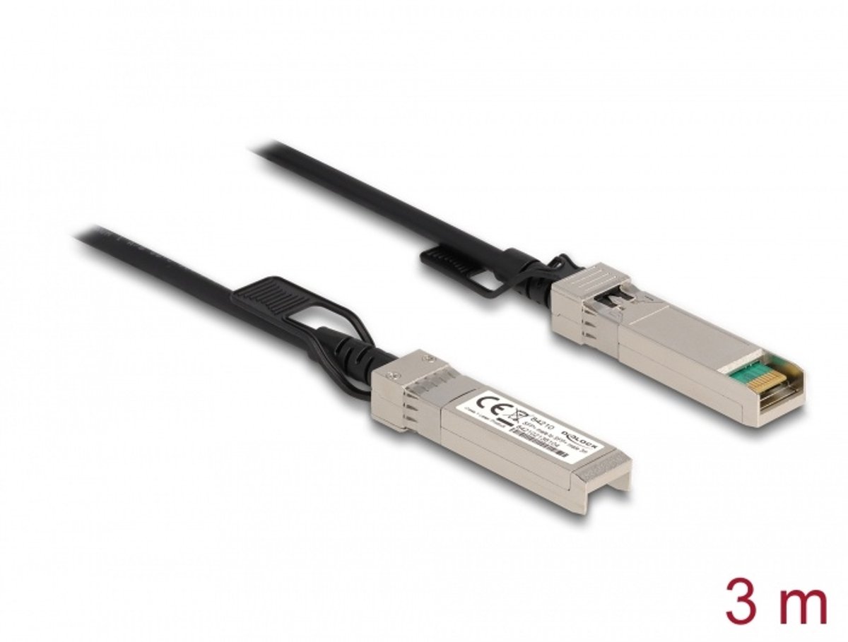 Kabel TwaPlax SFP+ mannelijk naar SFP+ mannelijk 3 m