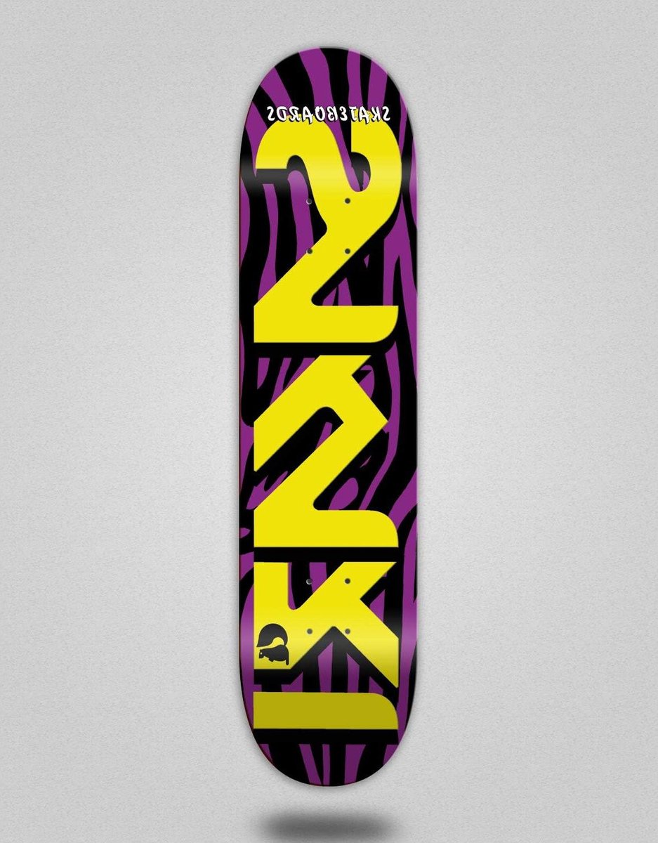 Skateboard Deck Plank Street Skating Zebra Patroon 8.25 inch